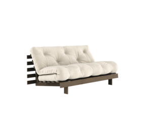 Karup Design Canapé Roots 160 (couchage) marron caroube/lin Karup Design Canapé Roots 160 (couchage) marron caroube/lin