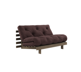 Karup Design Canapé Roots 140 (couchage) marron caroube/marron Karup Design Canapé Roots 140 (couchage) marron caroube/marron