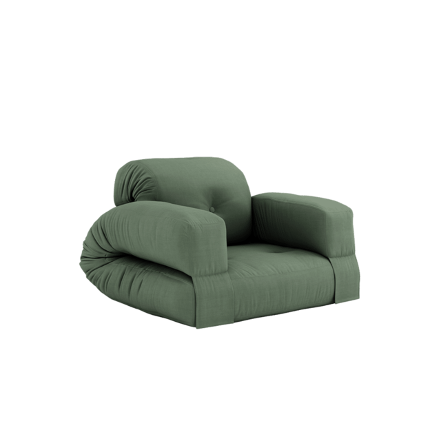 Karup Design Sillón Hippo (para dormir) verde oliva - 810756756090