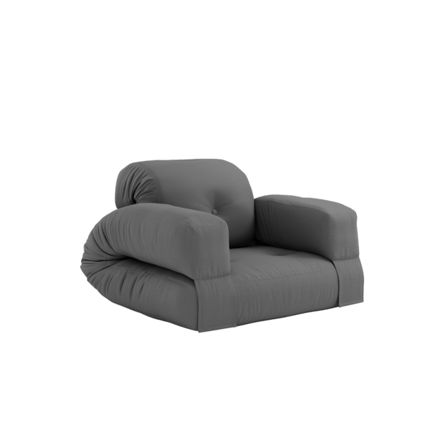 Karup Design Poltrona lounge Hippo OUT grigio scuro - 810403403090