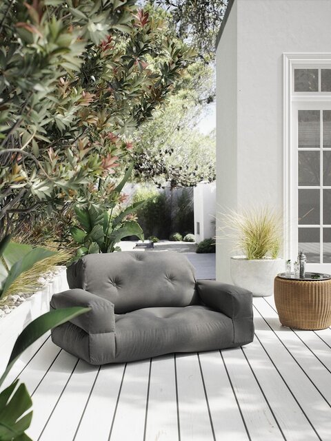 Karup Design Canapé lounge Hippo OUT gris foncé - 810403403140