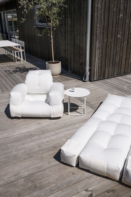 Karup Design Hippo OUT lenestol hvit - 810401401090