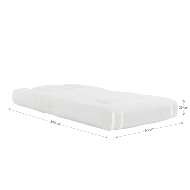 Karup Design Hippo OUT lenestol hvit - 810401401090