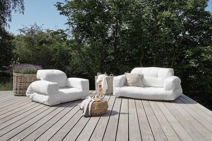 Karup Design Hippo OUT lounge sofa hvid - 810401401140