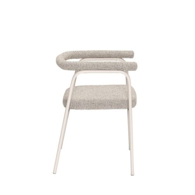 Hubsch Ecto chair beige - 391902 Hubsch Ecto chair beige - 391902