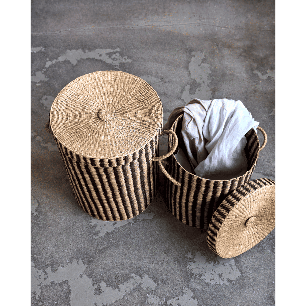 House Doctor Laundry manden naturel/bruin set van 2 stuks - 266550280