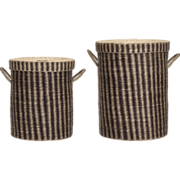 House Doctor Laundry baskets natural/brown set of 2 - 266550280 House Doctor Laundry baskets natural/brown set of 2 - 266550280