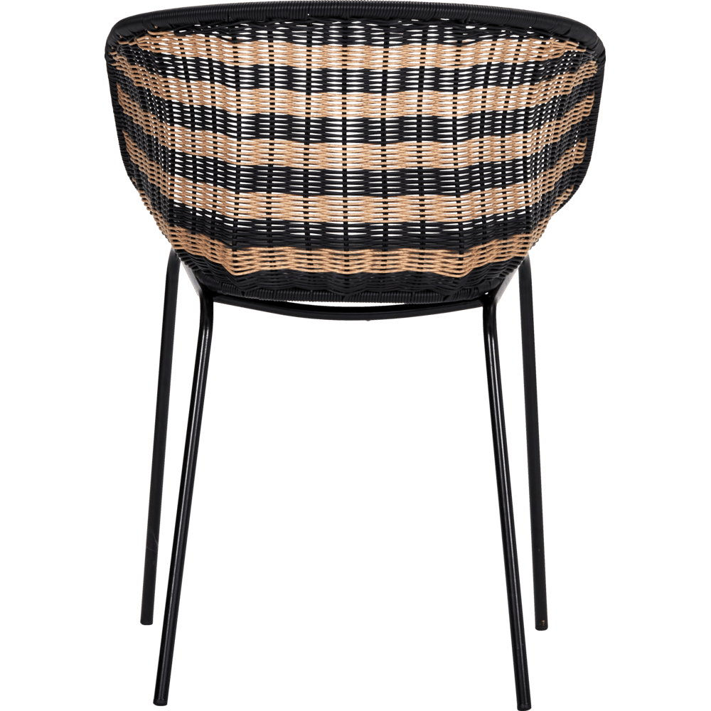 House Doctor Hapur chair natural/black - 210940311