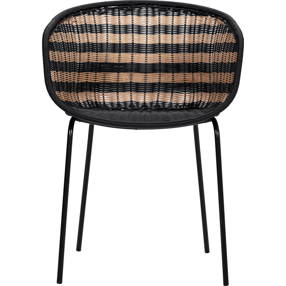 House Doctor Silla Hapur natural/negro - 210940311