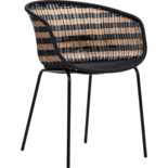 House Doctor Silla Hapur natural/negro - 210940311