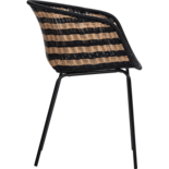 House Doctor Hapur chair natural/black - 210940311