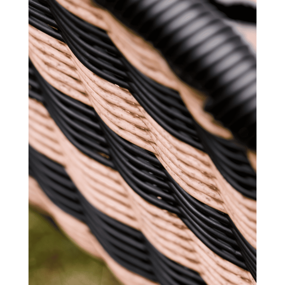 House Doctor Hapur Loungesessel natur/schwarz - 210940305 House Doctor Hapur Loungesessel natur/schwarz - 210940305