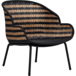 House Doctor Hapur sillón natural/negro - 210940305 House Doctor Hapur sillón natural/negro - 210940305