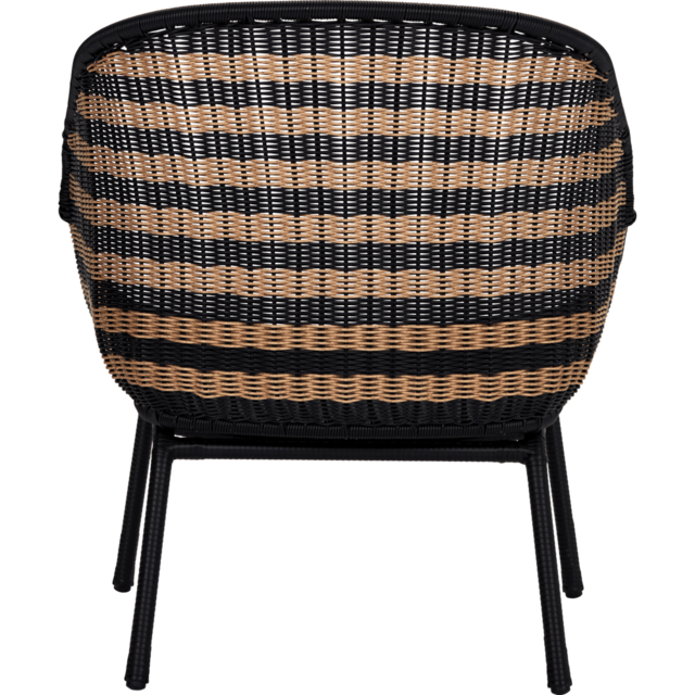 House Doctor Hapur sillón natural/negro - 210940305 House Doctor Hapur sillón natural/negro - 210940305