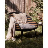 House Doctor Hapur lounge chair natural/black - 210940305 House Doctor Hapur lounge chair natural/black - 210940305