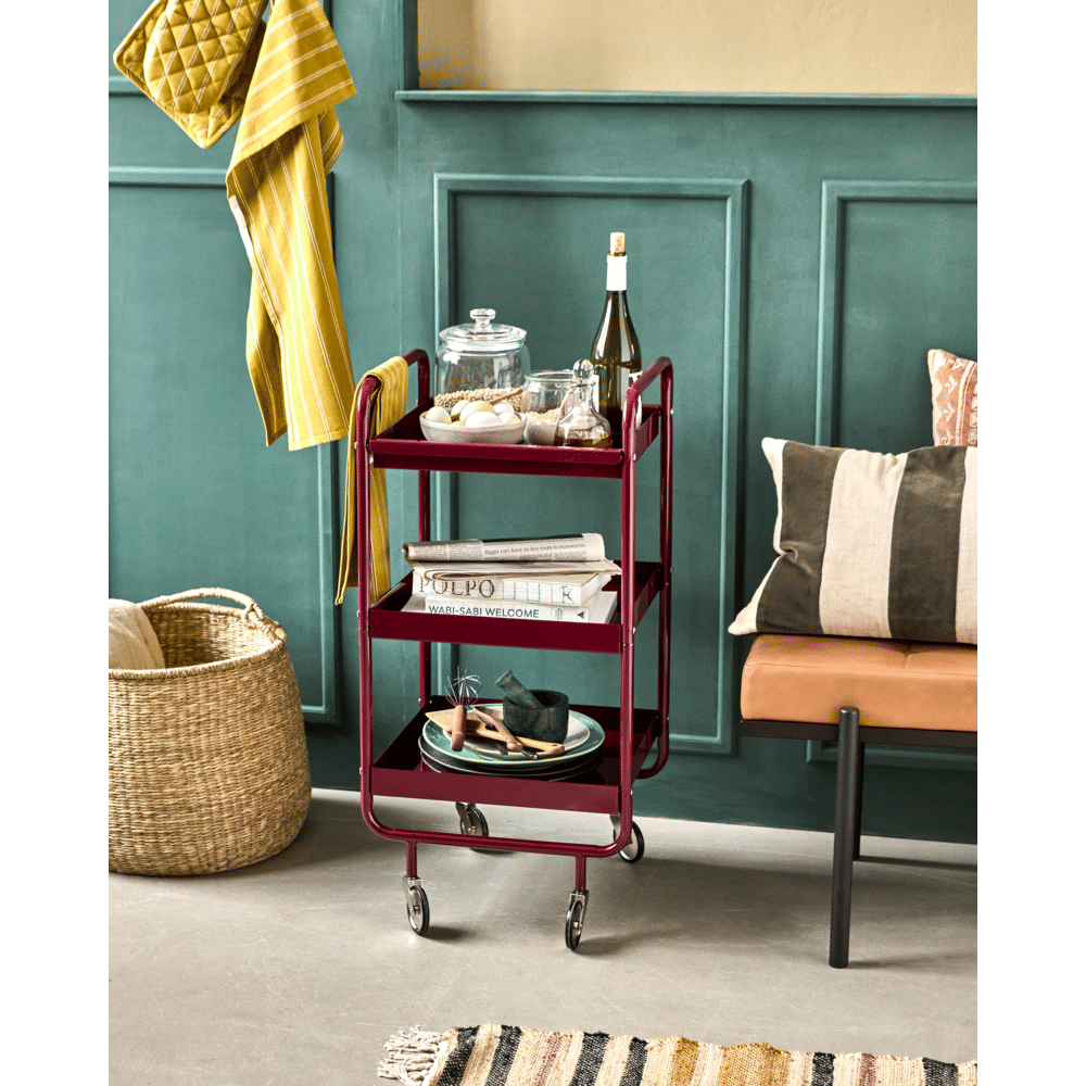 House Doctor Rullevogn bordeaux - 208580321