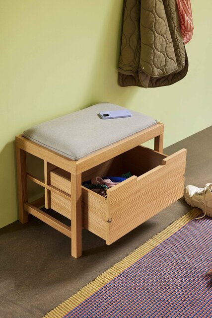 Hubsch Bifi bänk sand/natur - 882024 Hubsch Bifi bänk sand/natur - 882024