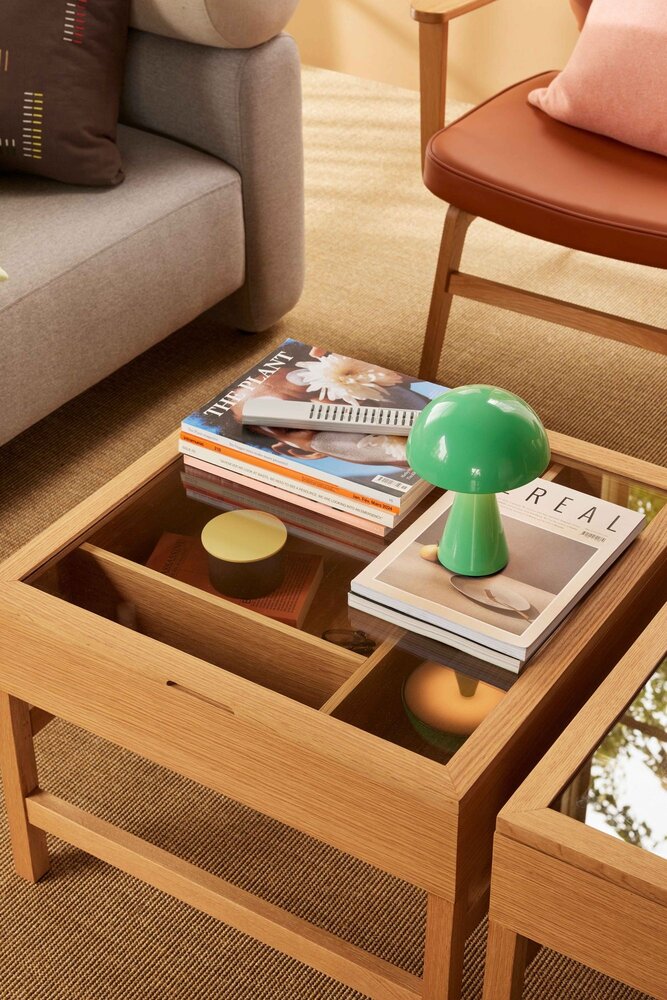 Hubsch Glitz coffee table natural - 882017