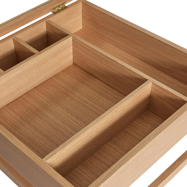 Hubsch Mesa de centro Glitz natural - 882017 Hubsch Mesa de centro Glitz natural - 882017