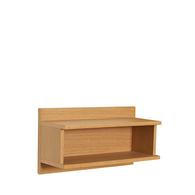 Hubsch Misty wandplank naturel - 882016