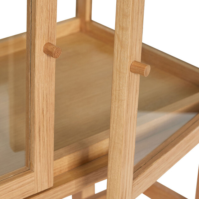 Hubsch Poetic display cabinet natural - 882008