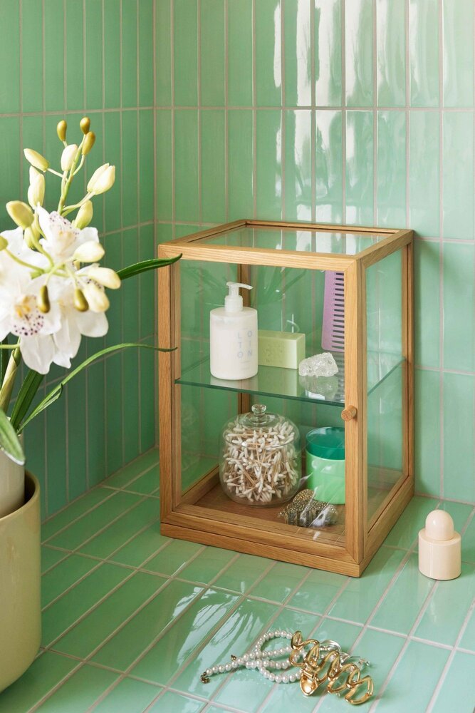 Hubsch Poetische Vitrine klein natur - 882007 Hubsch Poetische Vitrine klein natur - 882007