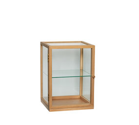 Hubsch Poetic display case small natural Hubsch Poetic display case small natural