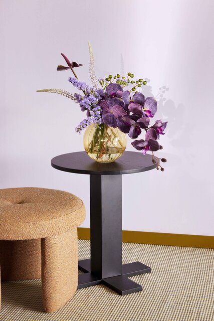 Hubsch Koohi side table black - 882002