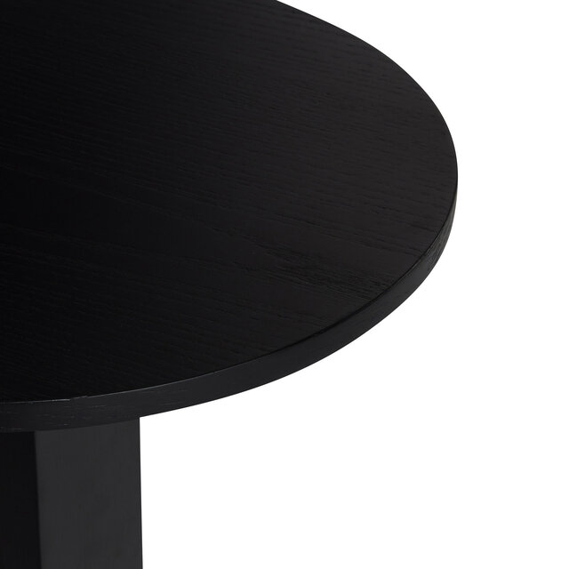 Hubsch Koohi side table black - 882002