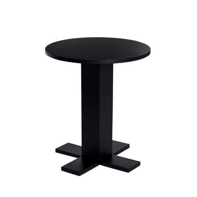 Hubsch Koohi side table black - 882002