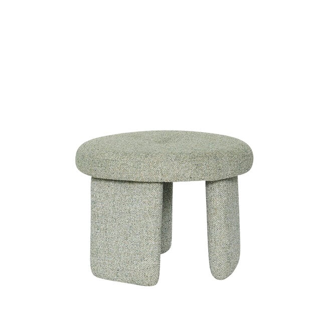 Hubsch Pouf Rocco vert clair - 022012