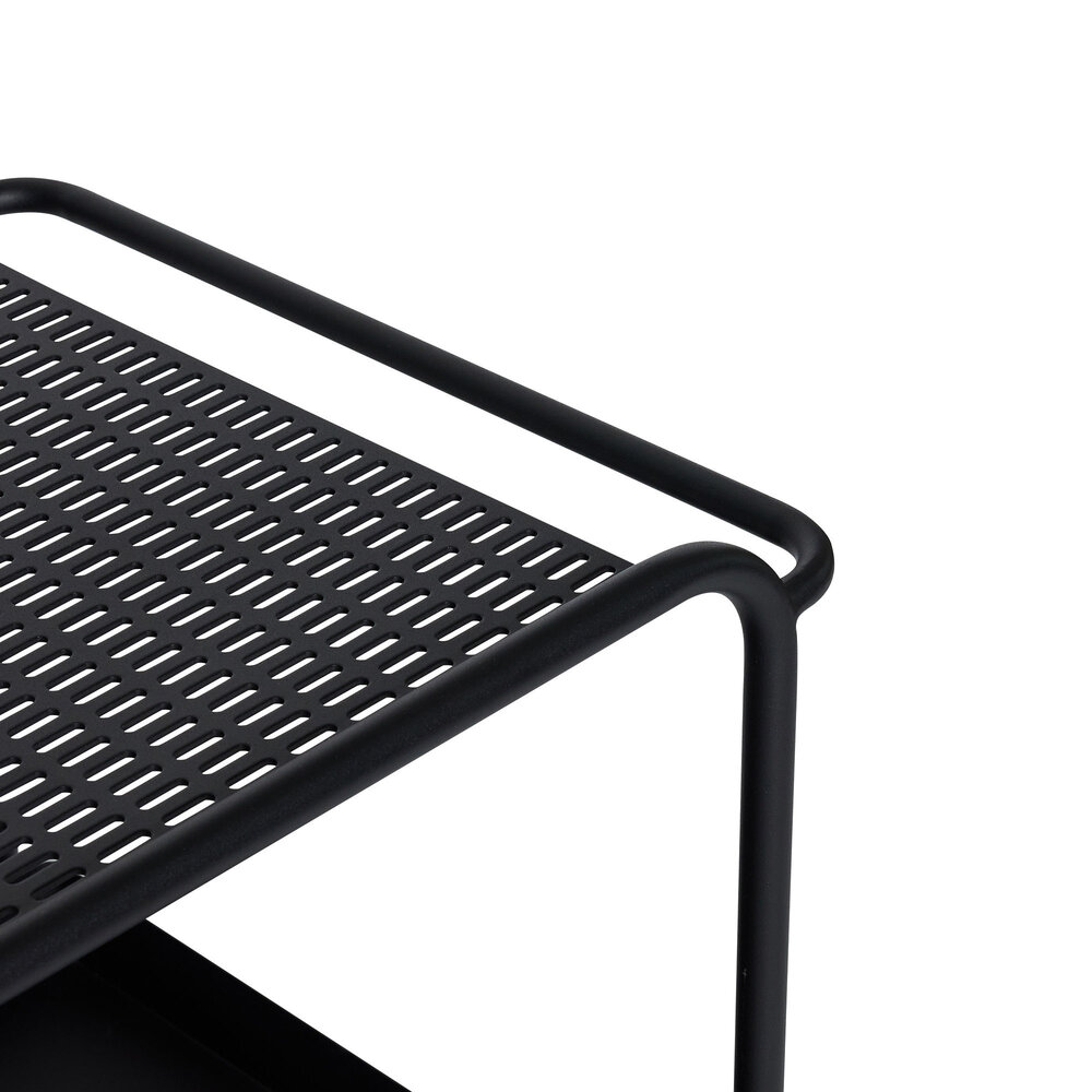 Hubsch Push trolley black - 022011 Hubsch Push trolley black - 022011