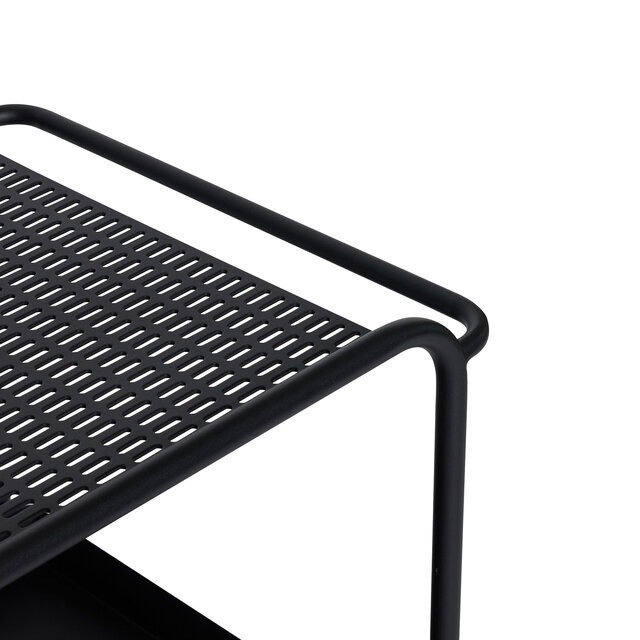 Hubsch Push trolley zwart - 022011