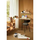 Hubsch Koi wall shelf green/grey - 022007 Hubsch Koi wall shelf green/grey - 022007