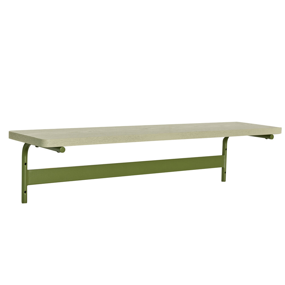 Hubsch Koi wall shelf green/grey - 022007 Hubsch Koi wall shelf green/grey - 022007