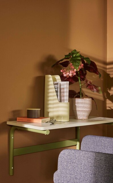 Hubsch Koi Bureau groen/grijs - 022006