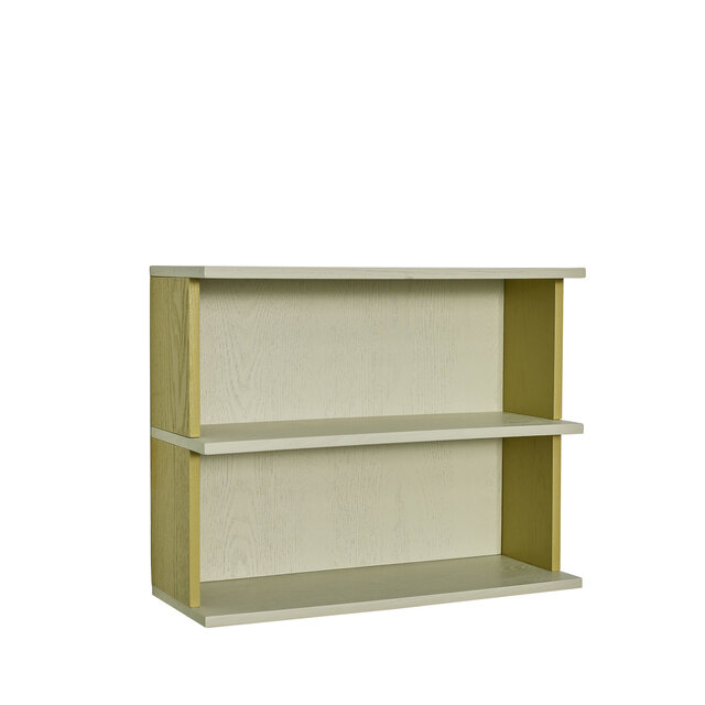 Hubsch Etagère murale Pep jaune/gris - 022005