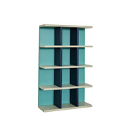 Hubsch Etagère murale Galaxy turquoise/bleu/gris - 022004 Hubsch Etagère murale Galaxy turquoise/bleu/gris - 022004