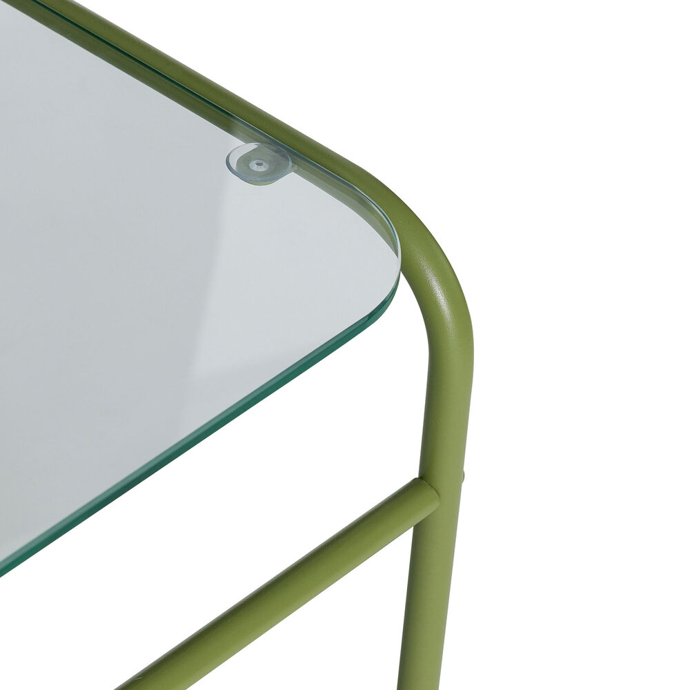 Hubsch Zephyr trolley green - 022001 Hubsch Zephyr trolley green - 022001
