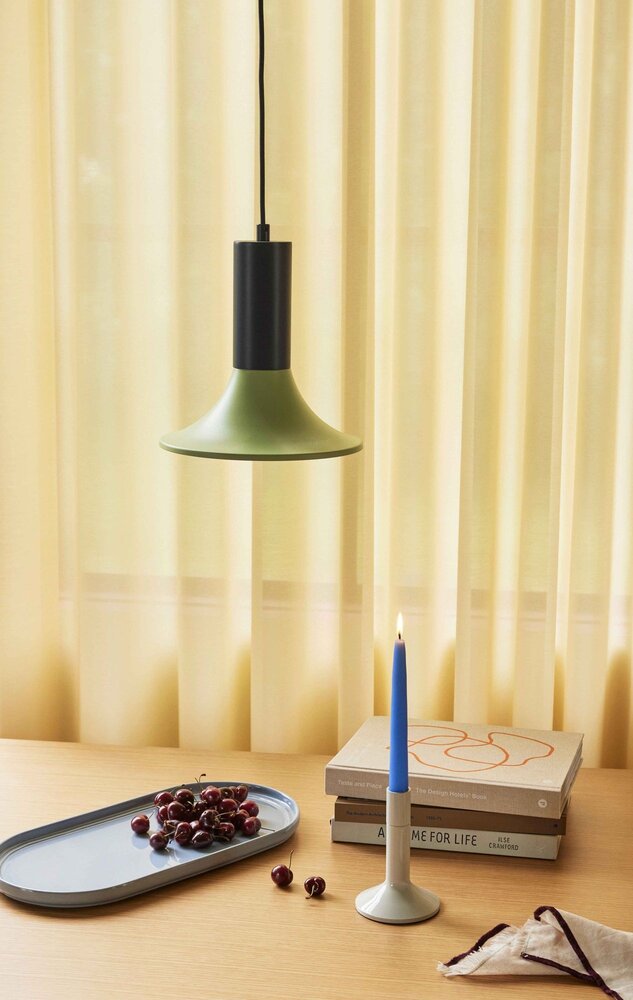 Hubsch Ljushängande lampa blå/ljusgrön - 962003