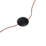 Hubsch Ido floor lamp brown - 962002