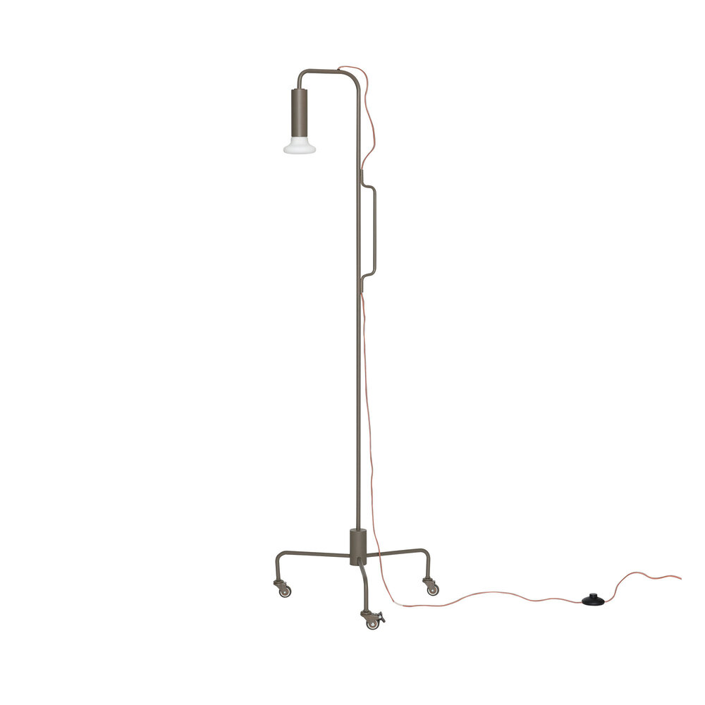 Hubsch Lampadaire Ido marron - 962002