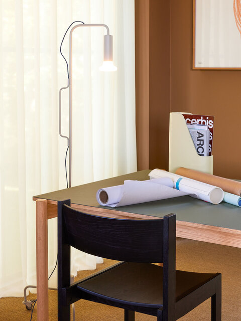 Hubsch Lampadaire Ido gris clair - 962001