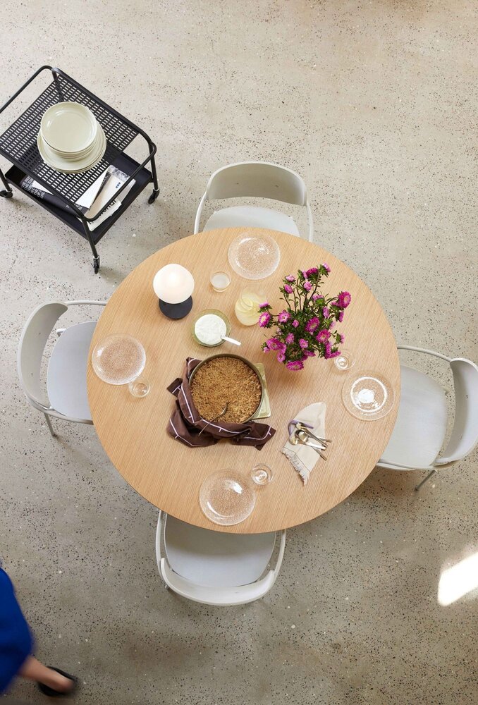 Hubsch Mesa de comedor recta natural - 882028