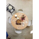 Hubsch Mesa de comedor recta natural - 882028