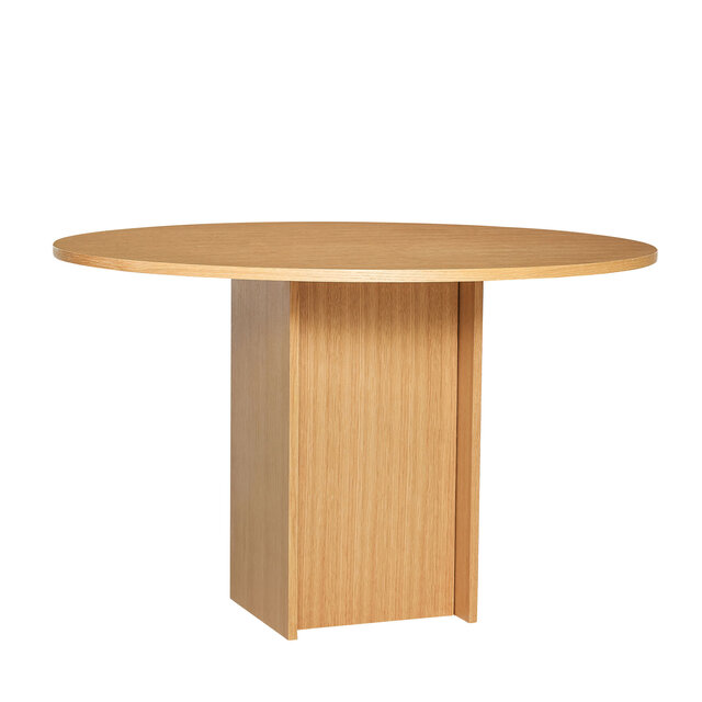 Hubsch Rak matsalsbord natur - 882028