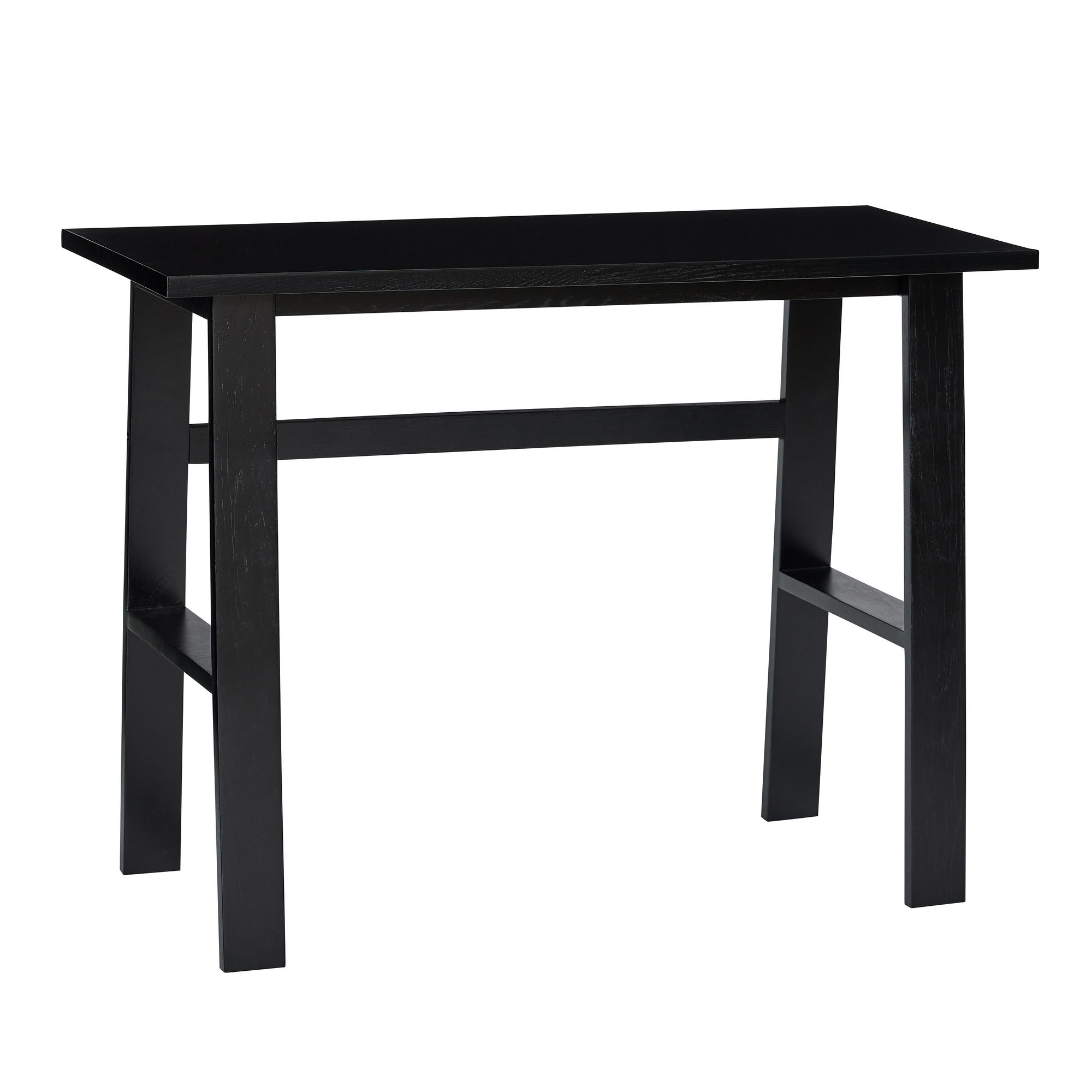 Hübsch Noir Bureau En Chêne 100X45xh75cm Poke - Image 3