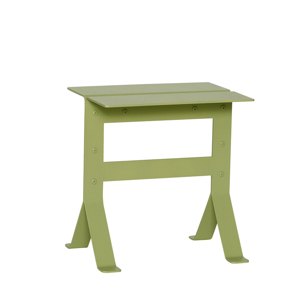 Hubsch Table d'appoint pliable vert clair - 992008