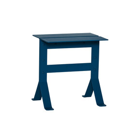 Hubsch Fold side table petrol Hubsch Fold side table petrol