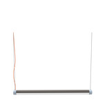 Hubsch Interplay hanging lamp 85cm brown/blue/orange - 962022 Hubsch Interplay hanging lamp 85cm brown/blue/orange - 962022